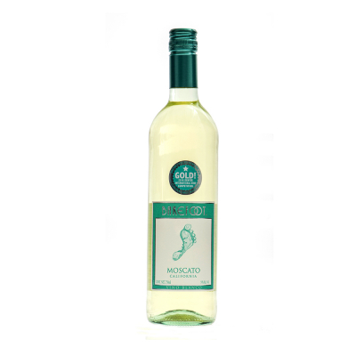 Vino Blanco Moscato Barefoot 75 Cl