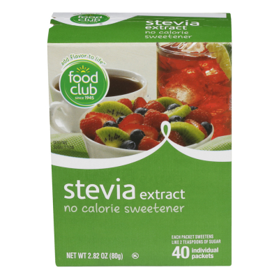 Endulzante Stevia Food Club 40 Sob