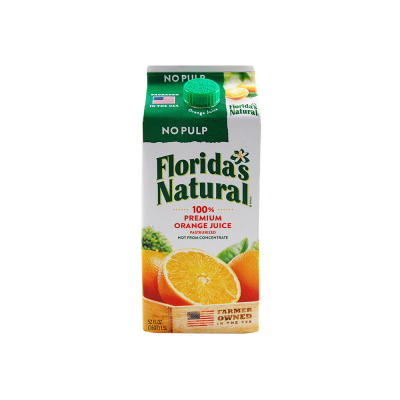 Jugo Natural Naranja/Pulpa  52 Oz Floridas 