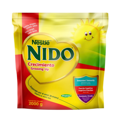 Nestlé Nido Crecimiento Bolsa 2000 Gr