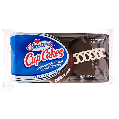Cupcake Chocolate Con Crema Hostess 3.17 Onz