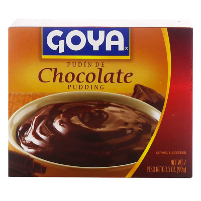 Pudín De Chocolate Goya 3.5 Onz