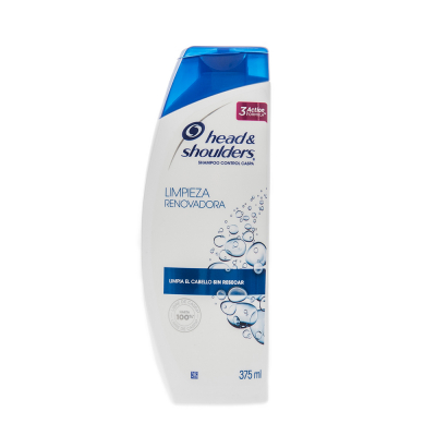 Shampoo Limpieza Renovadora Head & Shoulders 375 Ml