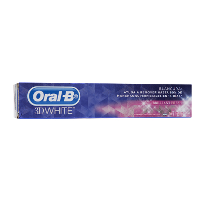 Crema Dental 3D White Brilliant Fresh Oral B 107 Ml