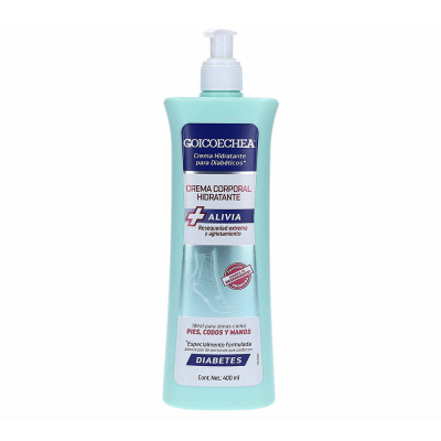 Crema Humectante Para Diabéticos Goicoechea Diabet TX 400 Ml