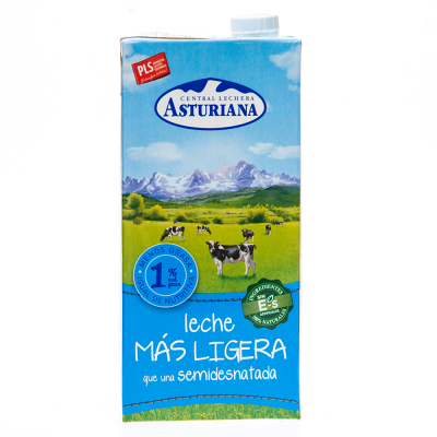 LECHE ASTURIANA SIN LACTOSA 0% 1 LT