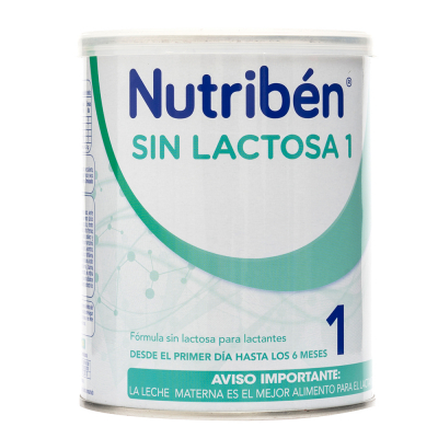 Fórmula Infantil Sin Lactosa Nutriben 400 Gr