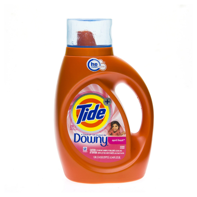 Detergente Líquido Con Downy 2x Tide 46 Onz