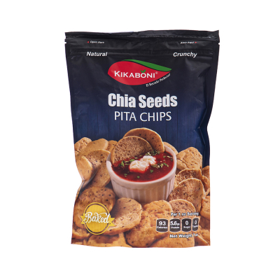 Pita Chips De Chia Seeds Kikaboni 7 OZ