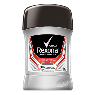 Desodorante Para Hombre En Barra Antibacterial Rexona Men 50 Gr