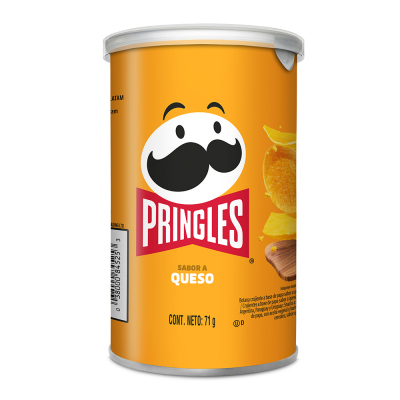 Papitas Fritas Sabor Queso Cheddar Pringles 71 Gr