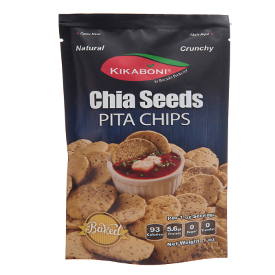 Pita Chips De Semillas De Chia Kikaboni 1 Onz