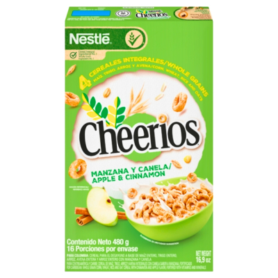 Cereal Cheerios Manzana y Canela Nestle 480 Gr