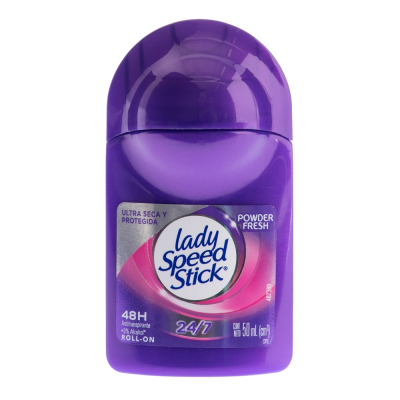 Desodorante Para Mujer Roll On Powder Fresh Lady Speed Stick 50 Ml