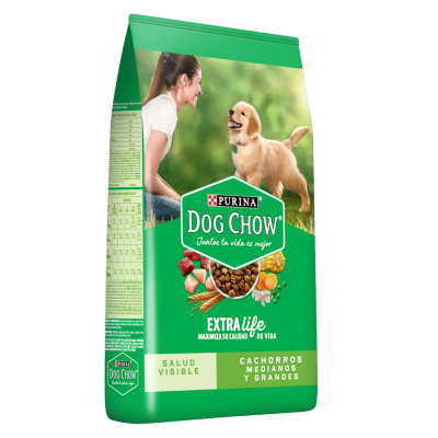 Alimento Para Perros Cachorro Raza Mediana Y Grande Dog Chow 4 Kg