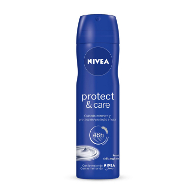 Desodorante Para Hombre En Spray Protect And Care Nivea 150 Ml