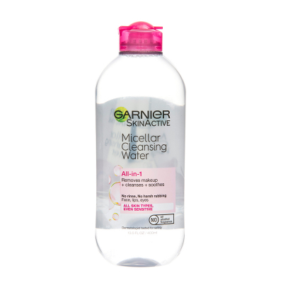 Agua Micelar Limpiadora Garnier Skin Active 13.5 Onz