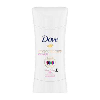 Desodorante Para Mujer Invisible Advanced Care Clear Finish Dove 2.6 Onz
