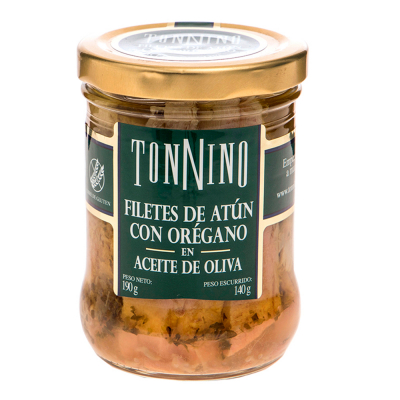 Atun Filete En Aceite De Oliva Con Oregano Tonnino 190 Gr