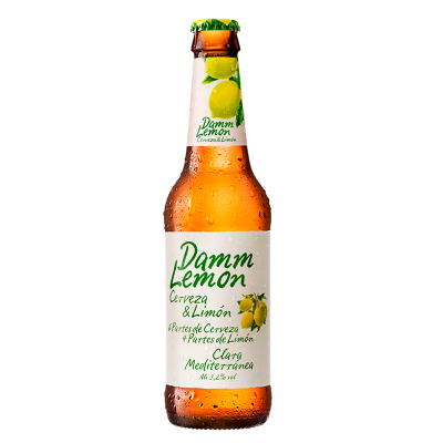 Cerveza Sabor Limón 3.2% Damm 330 Ml