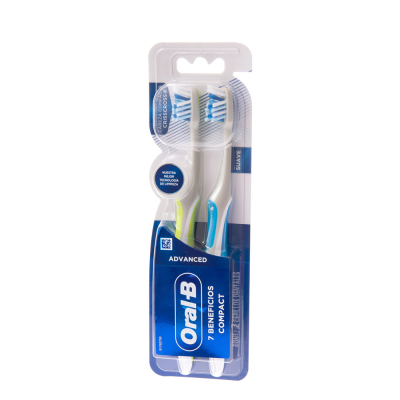 Cepillo Dental Suave Complete Deep Clean Oral-B 2 Und/Paq