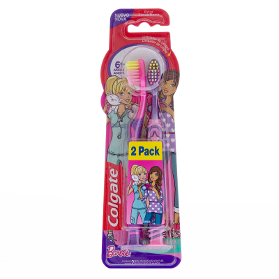 Cepillo Smiles Barbie Para Niñas +6 Años Colgate