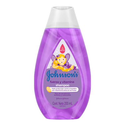Shampoo Fuerza Y Vitamina Johnsons Baby 200 Ml