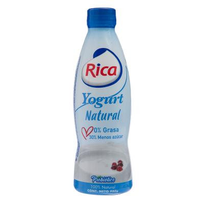 Yogurt Bebible Natural Rica 980 Gr
