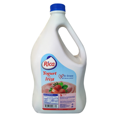 Yogurt Bebible De Fresa Rica 3400 Gr