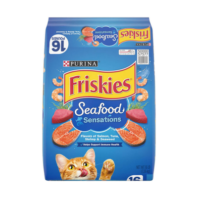 Alimento Para Gatos Seafood Friskies 16 Lb