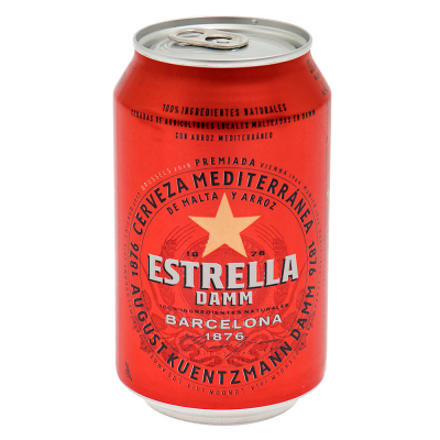 Cerveza Barcelona Estrella Damm 33 Cl