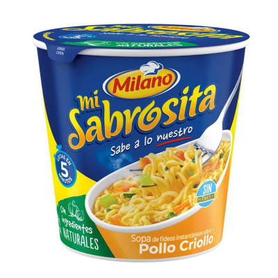Sopa De Pollo Mi Sabrosita Milano 70 Gr