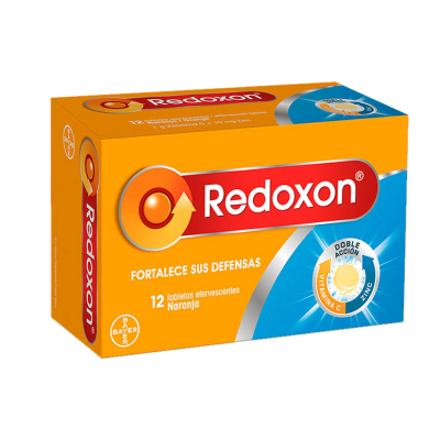 Vitamina C + Zinc Redoxon 12 Und/Paq