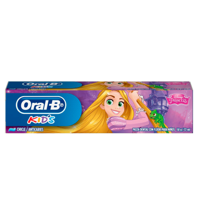 Crema Dental Para Niñas Motivo Princesas Oral B 37 Ml