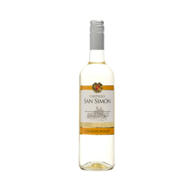 Vino Blanco Chardonnay Castillo San Simón 75 Cl