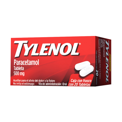 Capsulas Extra Fuertes Tylenol 20 Und/Paq