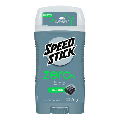 Desodorante En Barra Zero% Charcoal Speed Stick 76 Gr 