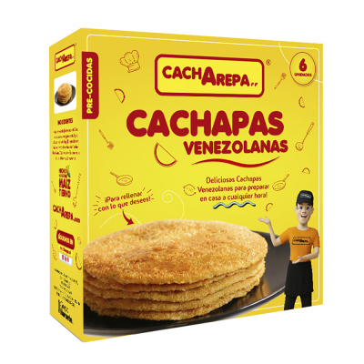 Cachapas Venezolanas Cacharepa 6 Und/Paq