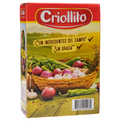 Caldo De Pollo Criollito 48 Und/Paq