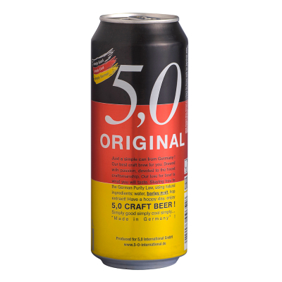 Cerveza Craft 5,0 Original 500 ML