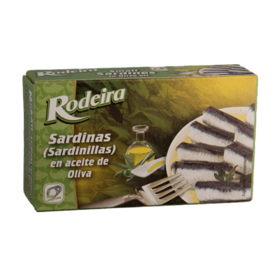 Sardinas En Aceite De Oliva Rodeira 120 G