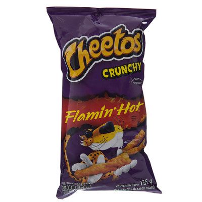 Cheetos Crunchy Flamin Hot 155 Gr