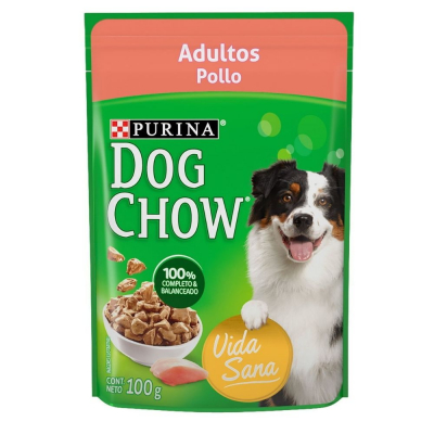 Alimento Húmedo Para Perro Adulto Sabor Pollo Dog Chow 100 Gr 