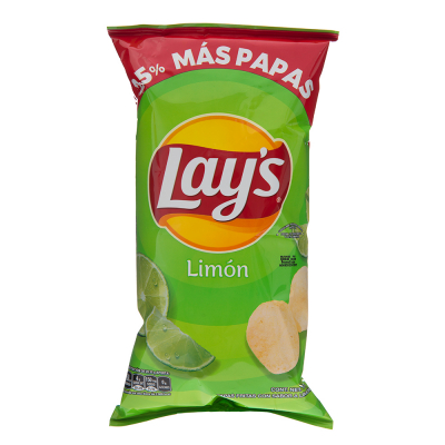 Papitas Con Limon Lays 110 Gr