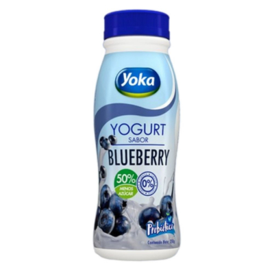 Yogurt Bebible Sabor Blueberry Yoka 8 Onz 