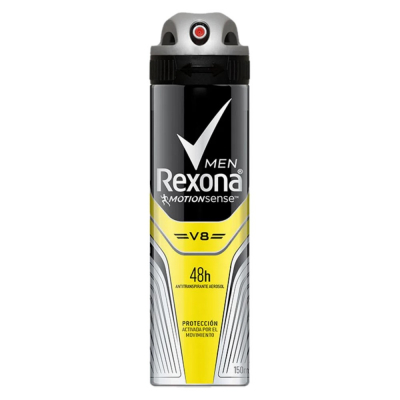 Desodorante En Spray Antitranspirante V8 Rexona 90 Gr