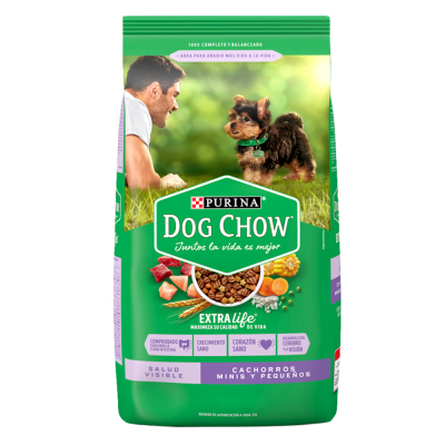 Alimento Seco Para Perros Cachorros Razas Pequeñas Dog Chow 4 Kg 
