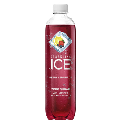 Agua Sabor Berry Lemonade Sparkling Ice 17 Oz