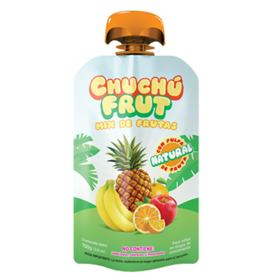 Compota Mix De Frutas Chuchu Frut 100 Gr 
