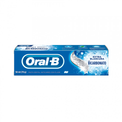 Crema Dental Con Bicarbonato Oral B 70 Gr